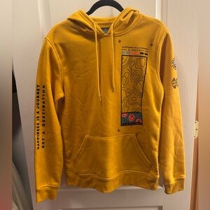 Brooklyn Cloth Graphic Hoodie Streetwear Skater Oversized Sweatshirt Size S